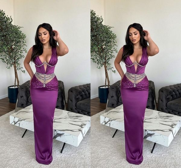 elegant purple plus size sheath evening dresses for women deep v neck beaded evening pageant gowns special occassion birthday celebrity part, Black;red
elegant purple plus size sheath evening dresses for women deep v neck beaded evening pageant gowns special occassion birthday celebrity part, Black;red