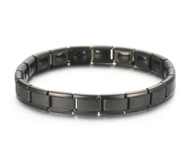 mens womens germanium stone titanium health relief expandable magnetic bracelet link chain3719783, Black
mens womens germanium stone titanium health relief expandable magnetic bracelet link chain3719783, Black