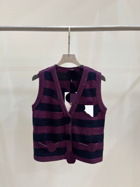 726 2023 autumn runway brand same style cardigan sweater sleeveless v neck fashion clothes womens qian688, White;black
726 2023 autumn runway brand same style cardigan sweater sleeveless v neck fashion clothes womens qian688, White;black
