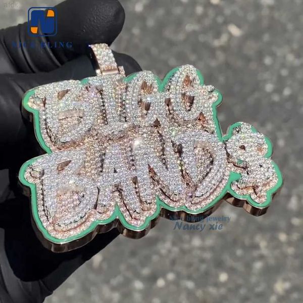 fine jewelry fashion hip hop diamond pendant gold plating big custom letter iced out hand inlaid moissanite pendant, Silver
fine jewelry fashion hip hop diamond pendant gold plating big custom letter iced out hand inlaid moissanite pendant, Silver