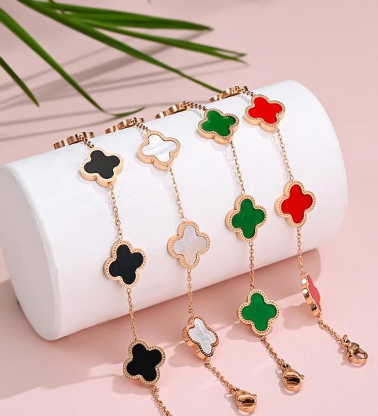 classic double side clover charm bracelet stainless steel women wedding gift jewelry4249222, Golden;silver
classic double side clover charm bracelet stainless steel women wedding gift jewelry4249222, Golden;silver
