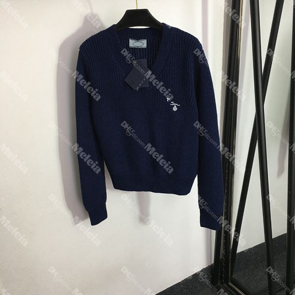 v neck women sweaters wool knitted sweater letter embroidery casual knitwear pullover tees, White;black
v neck women sweaters wool knitted sweater letter embroidery casual knitwear pullover tees, White;black