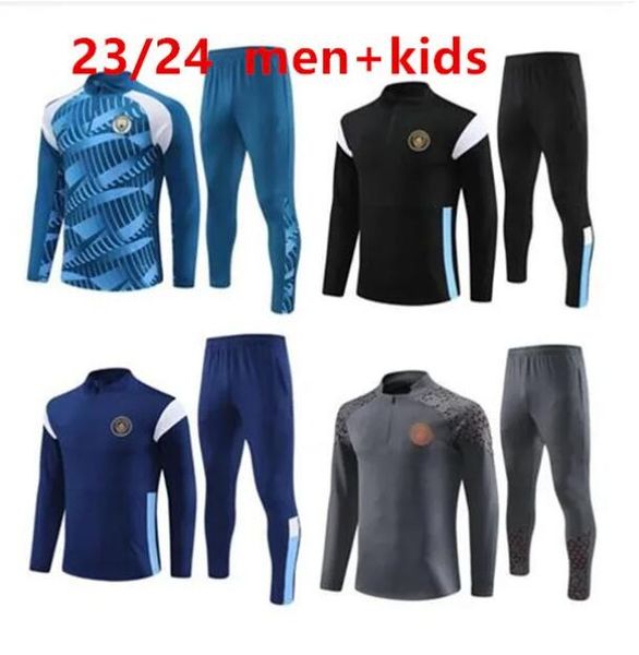 23 24 man soccer tracksuit city haaland half zip training suit men kids 22/23 long sleeve sportswear football uniforms jacket chandal de fut, Black
23 24 man soccer tracksuit city haaland half zip training suit men kids 22/23 long sleeve sportswear football uniforms jacket chandal de fut, Black
