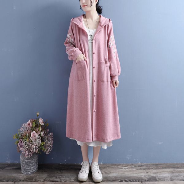 women's knits tees 2023 spring cotton thread embroidery lantern sleeve hooded long knitted jacket chinese style retro loose cardigan z1, White
women's knits tees 2023 spring cotton thread embroidery lantern sleeve hooded long knitted jacket chinese style retro loose cardigan z1, White