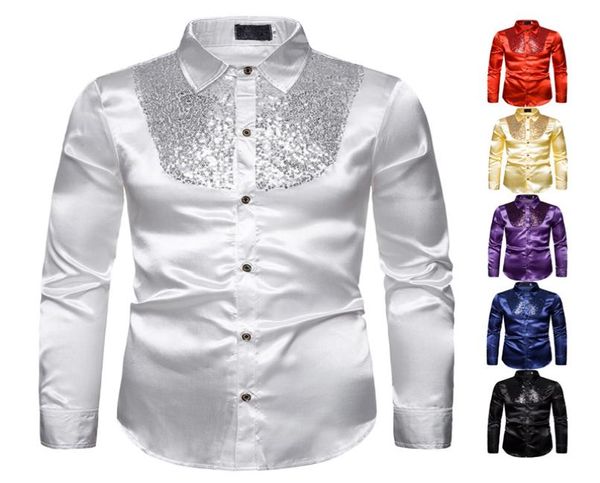 fashion men039s shirts sequin design performance nightclub lapel long sleeve shirt4558141, White;black
fashion men039s shirts sequin design performance nightclub lapel long sleeve shirt4558141, White;black