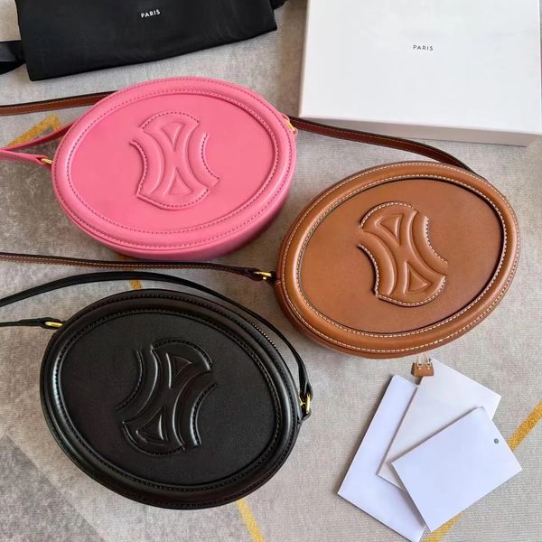 triomphes mini oval crossbody clutch bag totes pochette women's men luxurys designers smooth genuine leather fashion handbags shoulder
triomphes mini oval crossbody clutch bag totes pochette women's men luxurys designers smooth genuine leather fashion handbags shoulder