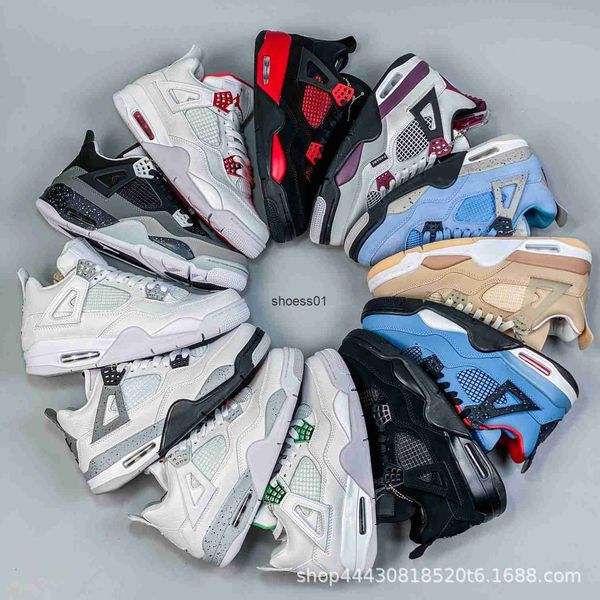 jumpman 4 men basketball shoes retro 4s high edition oat electric mother paris black red white cement bull practical basketball shoe
jumpman 4 men basketball shoes retro 4s high edition oat electric mother paris black red white cement bull practical basketball shoe