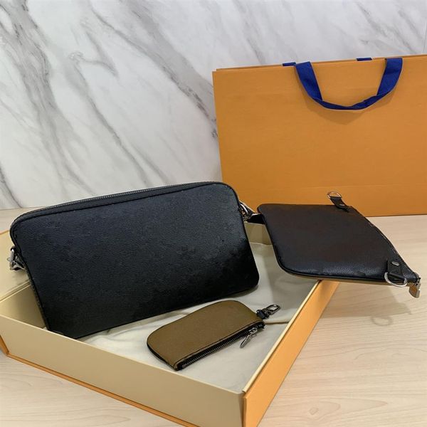 women pochette trio leather handbags messenger shoulder bags pockets totes shopping bag cross body wallets
women pochette trio leather handbags messenger shoulder bags pockets totes shopping bag cross body wallets