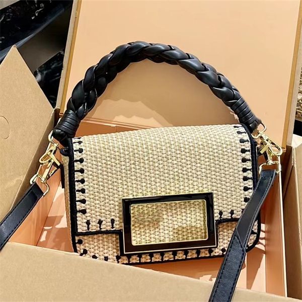 2023 woman straw baguette bags designer beach bag crossbody bag handbag underarm totes luxury chain small mini top
2023 woman straw baguette bags designer beach bag crossbody bag handbag underarm totes luxury chain small mini top