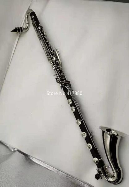 new arrival margewate low c clarinet silver plated keys bass clarinet professional musical instrument with mouthpiece case2098262
new arrival margewate low c clarinet silver plated keys bass clarinet professional musical instrument with mouthpiece case2098262