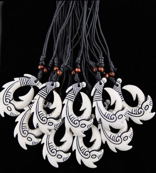 fashion whole 12pcslot faux yak bone new zealand tribal maori hei matau fish hook pendants surfer necklace choker gift mn5189528166, Silver
fashion whole 12pcslot faux yak bone new zealand tribal maori hei matau fish hook pendants surfer necklace choker gift mn5189528166, Silver