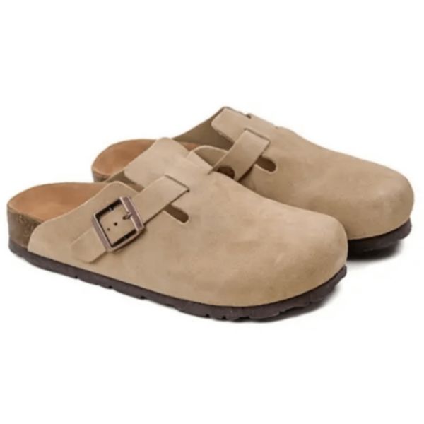 -boston new leather bag head pull cork slippers female male summer anti-skid slippers lazy shoes lovers beach shoes scuffs booties moccasins, Black
-boston new leather bag head pull cork slippers female male summer anti-skid slippers lazy shoes lovers beach shoes scuffs booties moccasins, Black