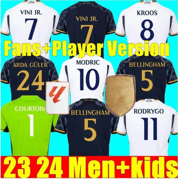 23 24 fans player version soccer jerseys benzema rodrgo bellingham joselu 2023 2024 vini jr football shirt real madrids camiseta de futbol m, Black;yellow
23 24 fans player version soccer jerseys benzema rodrgo bellingham joselu 2023 2024 vini jr football shirt real madrids camiseta de futbol m, Black;yellow