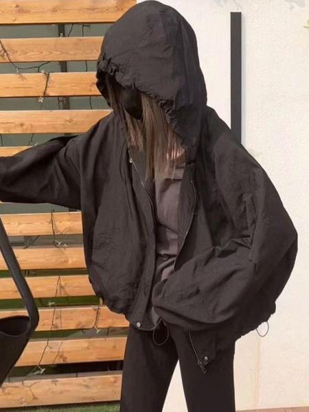 womens jackets spring and summer thin coat loose casual jacket lazy long sleeve black sun protection clothing 230726, Black;brown
womens jackets spring and summer thin coat loose casual jacket lazy long sleeve black sun protection clothing 230726, Black;brown