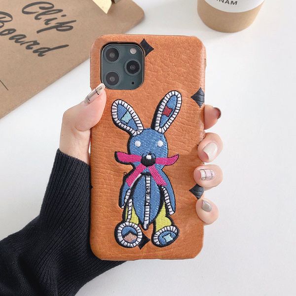 

Fashion Designer Real Leather Phone Cases for iphone 15 14 14Pro 14plus 13 12 11pro max XR Xsmax Deluxe Embroidered Phone Cover with Samsung S23 S23ultra S22 S22ultra, Color 3