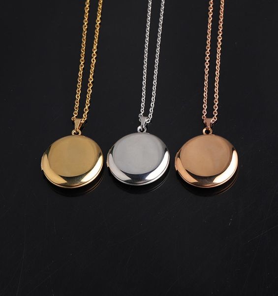 round shaped po frame pendant necklace gold silver color stainless steel picture locket pendant necklace couple jewelry gifts6788578
round shaped po frame pendant necklace gold silver color stainless steel picture locket pendant necklace couple jewelry gifts6788578