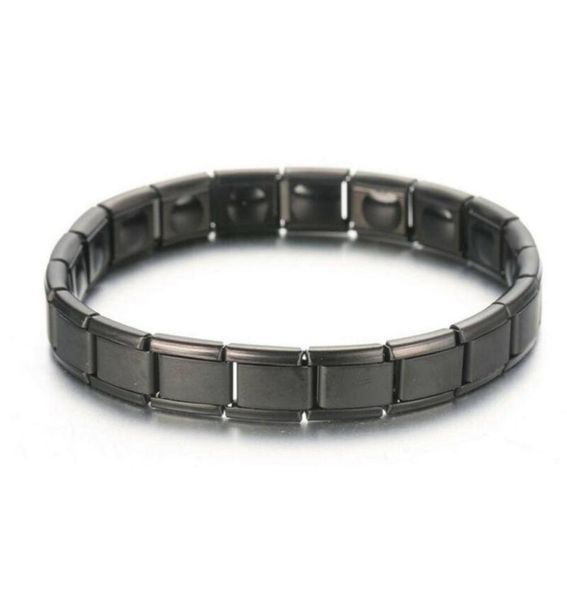 mens womens germanium stone titanium health relief expandable magnetic bracelet link chain4707869, Black
mens womens germanium stone titanium health relief expandable magnetic bracelet link chain4707869, Black