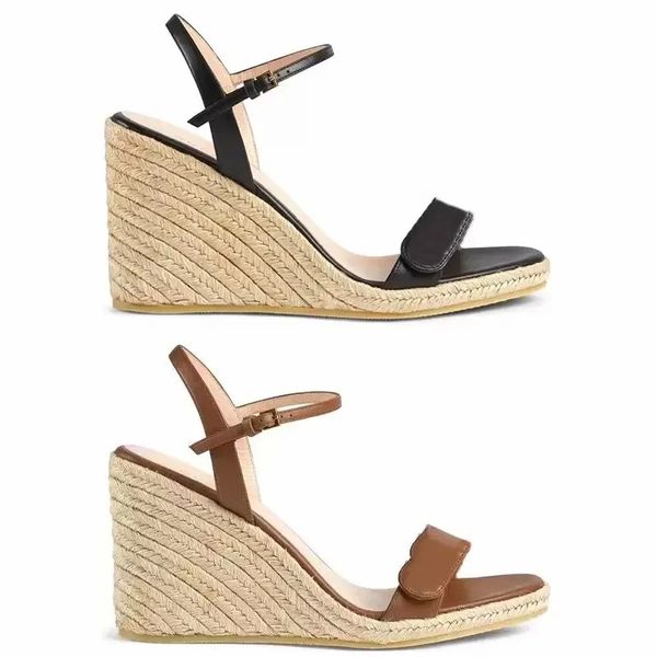 designer sandals women cord espadrille wedge-shaped heel heels 13cm pump fashion genuine leather ankle strap shoes black fisherman
designer sandals women cord espadrille wedge-shaped heel heels 13cm pump fashion genuine leather ankle strap shoes black fisherman