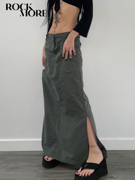 skirts rockmore harajuku slit cargo long skirts y2k low waist maxi skirt women's ankle-length skirt 2000s retro fairycore grunge outfit, Black
skirts rockmore harajuku slit cargo long skirts y2k low waist maxi skirt women's ankle-length skirt 2000s retro fairycore grunge outfit, Black