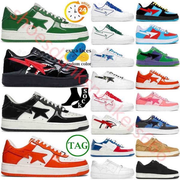 2023 designers casual shoes black white metallic silver blue green platform sk8 sta red patent leather brown ivory men women trainers joggin
2023 designers casual shoes black white metallic silver blue green platform sk8 sta red patent leather brown ivory men women trainers joggin