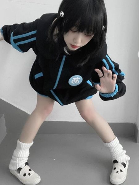 womens jackets y2k aesthetic harajuku women jacket japanese all match preppy swet mujer chaqueta turn down collar patchwork fashion zipper c, Black;brown
womens jackets y2k aesthetic harajuku women jacket japanese all match preppy swet mujer chaqueta turn down collar patchwork fashion zipper c, Black;brown