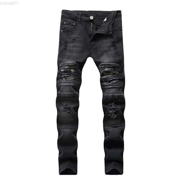 men's jeans drop shipping men's jeans biker ripped denim pants with zippers pleated straight skinny men jeans retro trousers l2307, Blue
men's jeans drop shipping men's jeans biker ripped denim pants with zippers pleated straight skinny men jeans retro trousers l2307, Blue