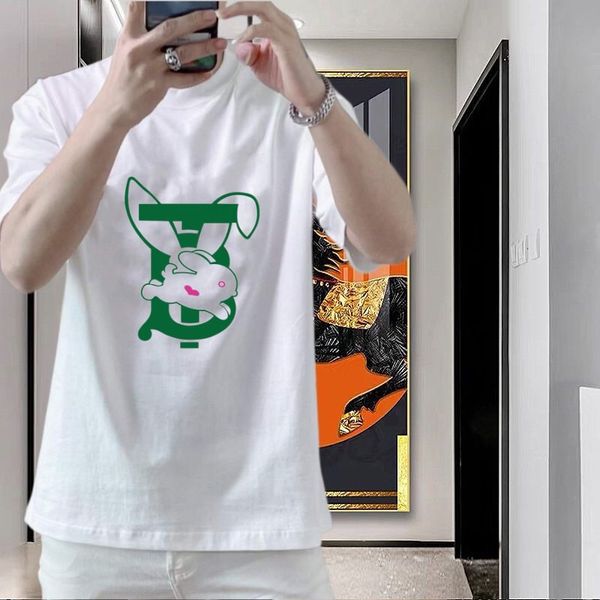 2023 summer geometric letter print men's casual t-shirts crew neck short-sleeve breathable fashion men's tees fb073, White;black
2023 summer geometric letter print men's casual t-shirts crew neck short-sleeve breathable fashion men's tees fb073, White;black