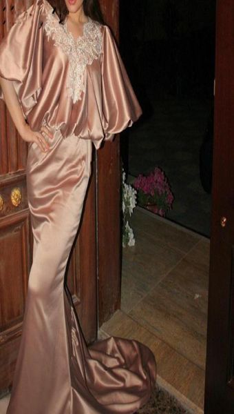 dubai saudi arabia middle east 2019 evening dress half sleeve applique beaded v neck silk satin long prom party dresses2180094, Black
dubai saudi arabia middle east 2019 evening dress half sleeve applique beaded v neck silk satin long prom party dresses2180094, Black