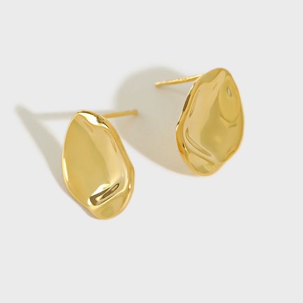 100% pure 925 sterling silver irregular twist stud earrings for women korean gold plated brinco fine jewelry gifts yme249, Golden;silver
100% pure 925 sterling silver irregular twist stud earrings for women korean gold plated brinco fine jewelry gifts yme249, Golden;silver