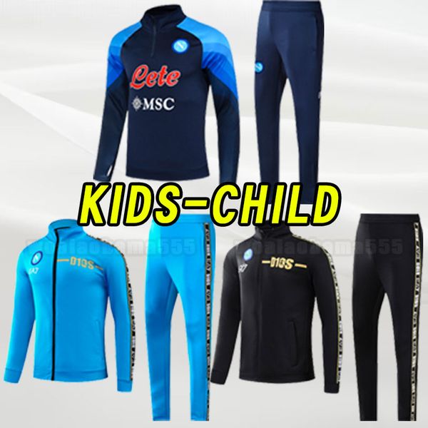 child kids 22 23 napoli soccer tracksuits naples 2022 2023 zielinski anguissa olivera kvaratskhelia osimhen fabian lozano tracksuit hoodies, Black
child kids 22 23 napoli soccer tracksuits naples 2022 2023 zielinski anguissa olivera kvaratskhelia osimhen fabian lozano tracksuit hoodies, Black