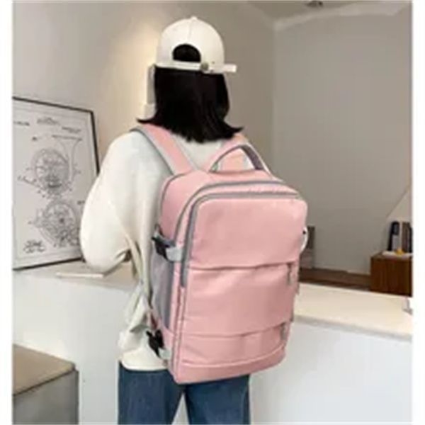 large capacity mommy backpack multifunctional wet and dry classification women waterproof shoulder bags with shoes pocket, Black
large capacity mommy backpack multifunctional wet and dry classification women waterproof shoulder bags with shoes pocket, Black