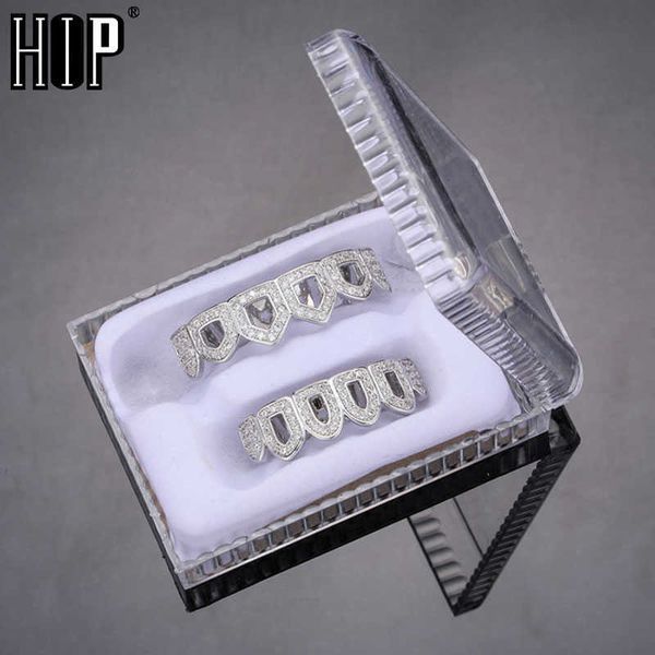hip hop iced teeth cubic zircon micro pave & bottom charm grills set caps for men women jewelry box packing 230726, Black
hip hop iced teeth cubic zircon micro pave & bottom charm grills set caps for men women jewelry box packing 230726, Black