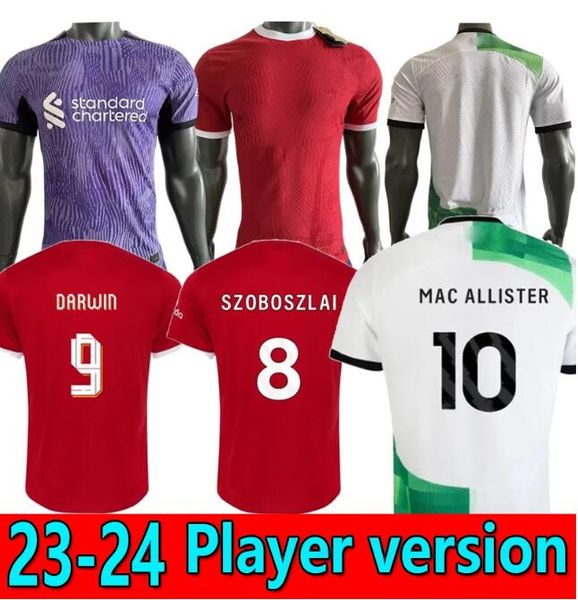 player version 23 24 szoboszlai soccer jerseys darwin mac allister gakpo 2023 2024 mohamed luis diaz alexander arnold thiago football shirt, Black;yellow
player version 23 24 szoboszlai soccer jerseys darwin mac allister gakpo 2023 2024 mohamed luis diaz alexander arnold thiago football shirt, Black;yellow