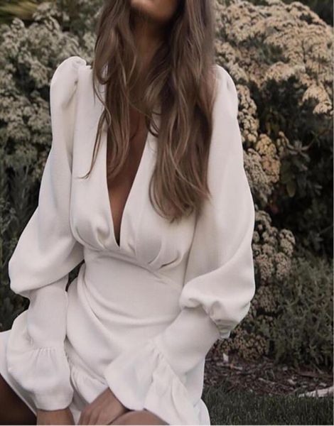 elegant slim women dress v neck lantern sleeve high waist ruffles mini dresses female casual spring 2019 new catwalk dresses6017898, Black
elegant slim women dress v neck lantern sleeve high waist ruffles mini dresses female casual spring 2019 new catwalk dresses6017898, Black