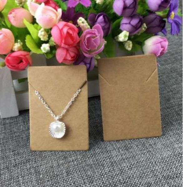 100pcslot 5x7cm kraft paper necklacependant cards jewelry packing cards for jewelry accessory display card9355654
100pcslot 5x7cm kraft paper necklacependant cards jewelry packing cards for jewelry accessory display card9355654
