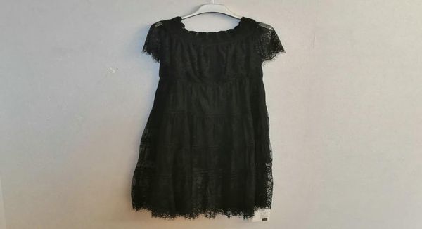european station 2021 summer new lace hollow splicing needle woven one word leader shoulder4648622, Black;gray
european station 2021 summer new lace hollow splicing needle woven one word leader shoulder4648622, Black;gray