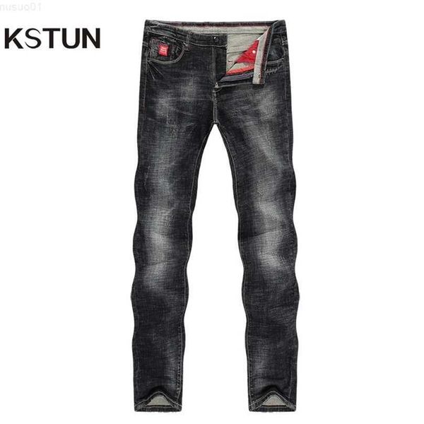 men's black jeans classic straight direct stretch spring and autumn casual fashion pockets streetwear men denim pants 210318 l230726, Blue
men's black jeans classic straight direct stretch spring and autumn casual fashion pockets streetwear men denim pants 210318 l230726, Blue
