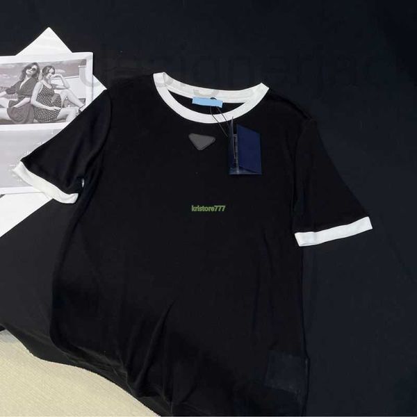 women's t-shirt designer women wool tee t shirts with triangle letter sign print girls loose vintage crop brand jersey runway pullover, White
women's t-shirt designer women wool tee t shirts with triangle letter sign print girls loose vintage crop brand jersey runway pullover, White