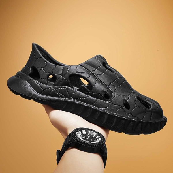 dongdong shoes men's summer lightweight coconut sandals wading shoes vacation one step off casual beach shoes men, Black
dongdong shoes men's summer lightweight coconut sandals wading shoes vacation one step off casual beach shoes men, Black