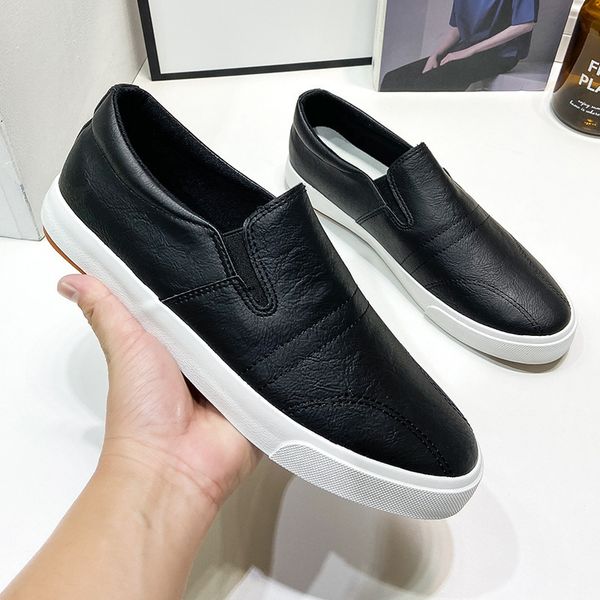 dress shoes leisure men pu leather flats slip on outdoor casual low lazy non loafers moccasins for male 230726, Black
dress shoes leisure men pu leather flats slip on outdoor casual low lazy non loafers moccasins for male 230726, Black