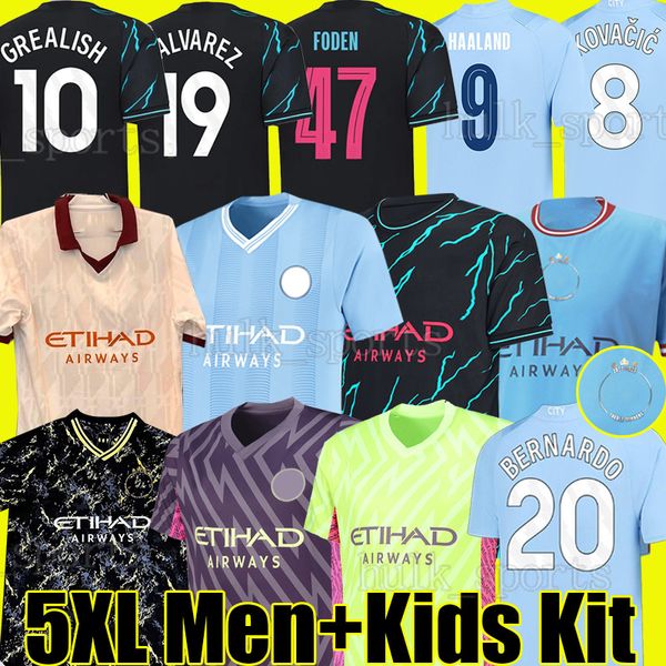 5xl haaland kovacic soccer jerseys 23/24 third de bruyne phillips mans cities grealish mahrez foden alvarez bernardo mendy joao cancelo foot, Black;yellow
5xl haaland kovacic soccer jerseys 23/24 third de bruyne phillips mans cities grealish mahrez foden alvarez bernardo mendy joao cancelo foot, Black;yellow
