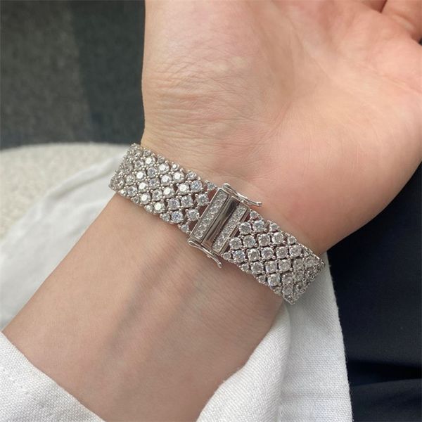 16-18cm luxury s925 sterling silver tennis bracelet designer chain for women 5a cubic zirconia woman bracelets diamond charm chains bangles, Golden;silver
16-18cm luxury s925 sterling silver tennis bracelet designer chain for women 5a cubic zirconia woman bracelets diamond charm chains bangles, Golden;silver