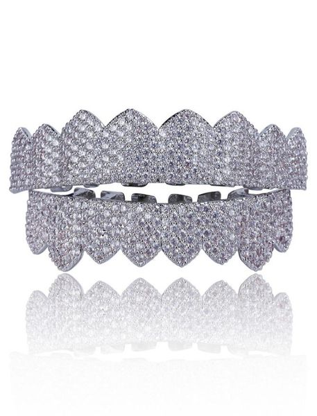 micro pave cubic zirconia silver gold color teeth grills hiphop rocker halloween iced out caps ottom fang grills set bling te6047753, Black
micro pave cubic zirconia silver gold color teeth grills hiphop rocker halloween iced out caps ottom fang grills set bling te6047753, Black