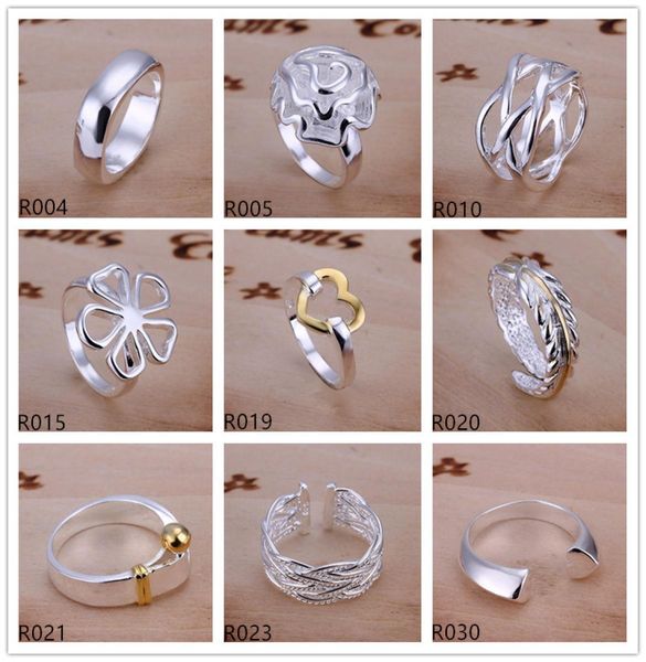 high grade sterling silver plated rings 10 pieces mixed style925 silver ring gtr2 factory direct 2237371
high grade sterling silver plated rings 10 pieces mixed style925 silver ring gtr2 factory direct 2237371