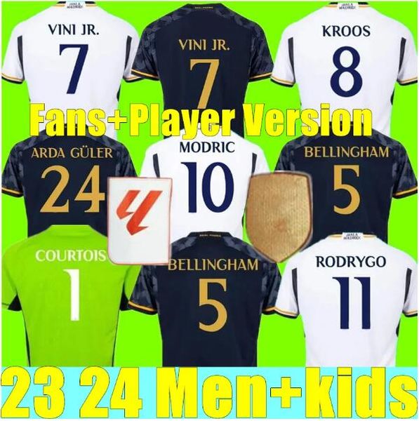 23 24 fans player version soccer jerseys benzema rodrgo bellingham 2023 2024 vini jr football shirt real madrids camiseta de futbol men kids, Black;yellow
23 24 fans player version soccer jerseys benzema rodrgo bellingham 2023 2024 vini jr football shirt real madrids camiseta de futbol men kids, Black;yellow