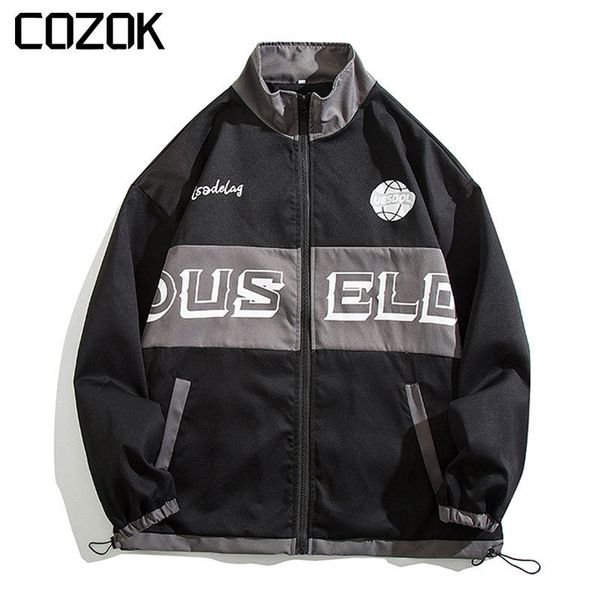 mens jackets spring causal varsity jacket men windbreaker street fashion letter print color block coat thin zipper bomber outwear 230726, Black;brown
mens jackets spring causal varsity jacket men windbreaker street fashion letter print color block coat thin zipper bomber outwear 230726, Black;brown