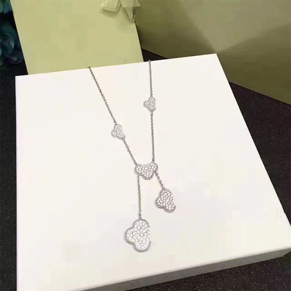 women's necklace 18k gold van stainless cleef steel designer letter necklace pendant fashion wedding jewelry gur6yfa dcjdt7a, Silver
women's necklace 18k gold van stainless cleef steel designer letter necklace pendant fashion wedding jewelry gur6yfa dcjdt7a, Silver