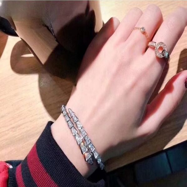 luxury exquisite snake shaped bracelet female snake head rose gold fashion 2023, Black
luxury exquisite snake shaped bracelet female snake head rose gold fashion 2023, Black