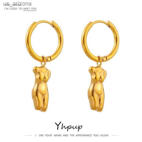 yhpup stylish stainless steel body hoop earrings for women metal golden charm earrings waterproof jewelry gala l230620, Golden;silver
yhpup stylish stainless steel body hoop earrings for women metal golden charm earrings waterproof jewelry gala l230620, Golden;silver