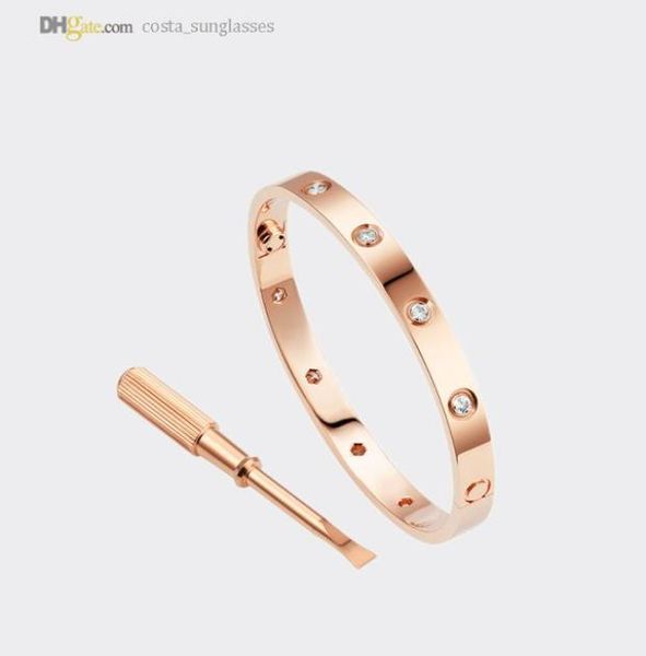 carti bangle screw bracelets designer for women love bracelet rose gold 10 diamonds luxury jewelry titanium steel goldplated neve3867151, Black
carti bangle screw bracelets designer for women love bracelet rose gold 10 diamonds luxury jewelry titanium steel goldplated neve3867151, Black